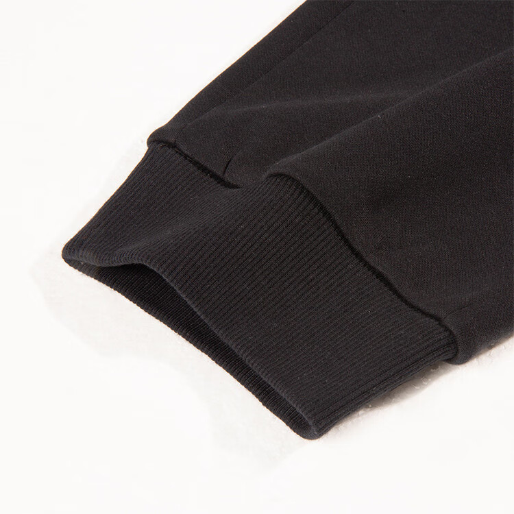 LI-NING Men's Fleece-Lined Warm Casual Jogger Sweatpants Comfortable Loose Fit Simple Versatile Long Pants 7