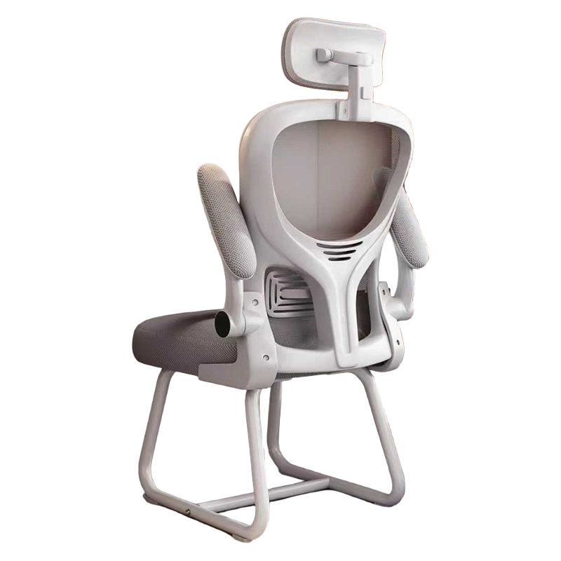 Chibailun Ergonomic Office Chair, Home And Study Chair, Comfortable for Long Sitting with Curved Backrest