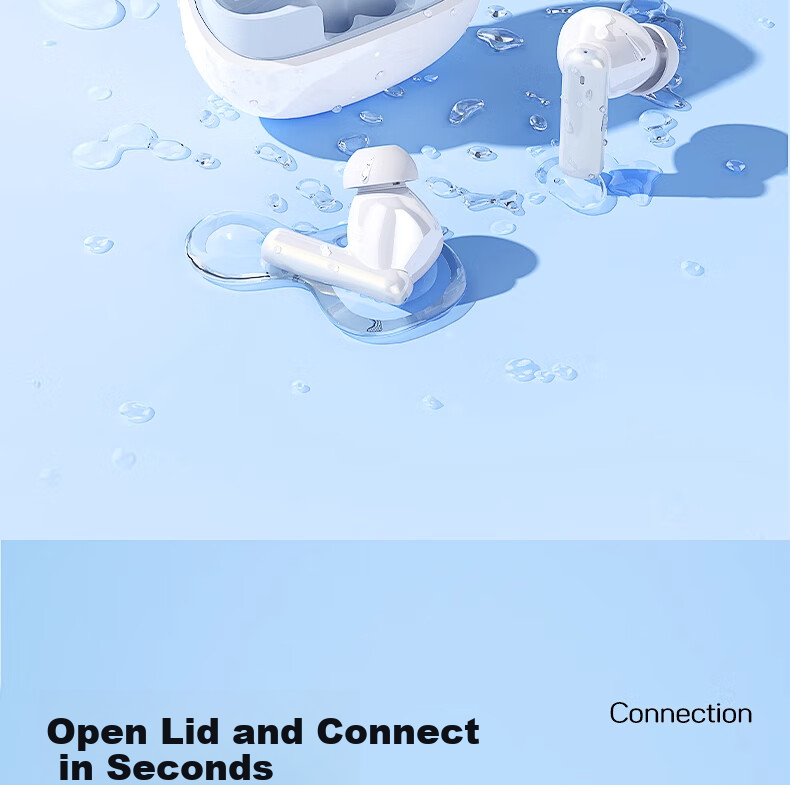 HP H23C In-Ear Bluetooth Headphones, ANC Active Noise Cancellation, Bluetooth 5.4, Long Battery Life, Gaming And Music Headphones, Compatible with Huawei, Apple, Xiaomi, Vivo, Graphite Gray 24