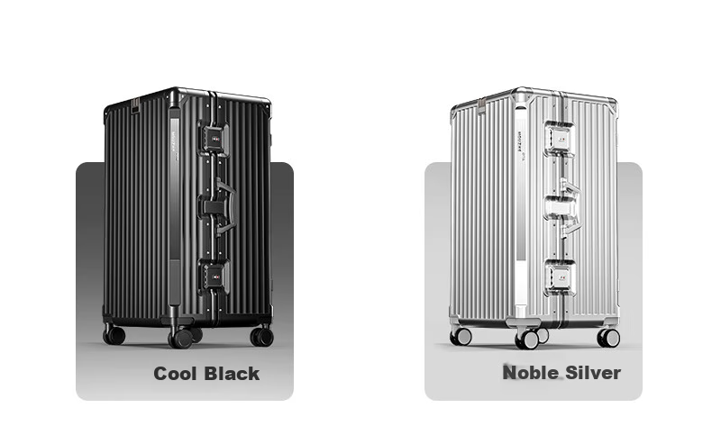 DTA Luggage, Large Capacity Suitcase for Men And Women, Carry-On Trolley Case, Student Password Lock Suitcase, Classic Black, 26 Inches 20