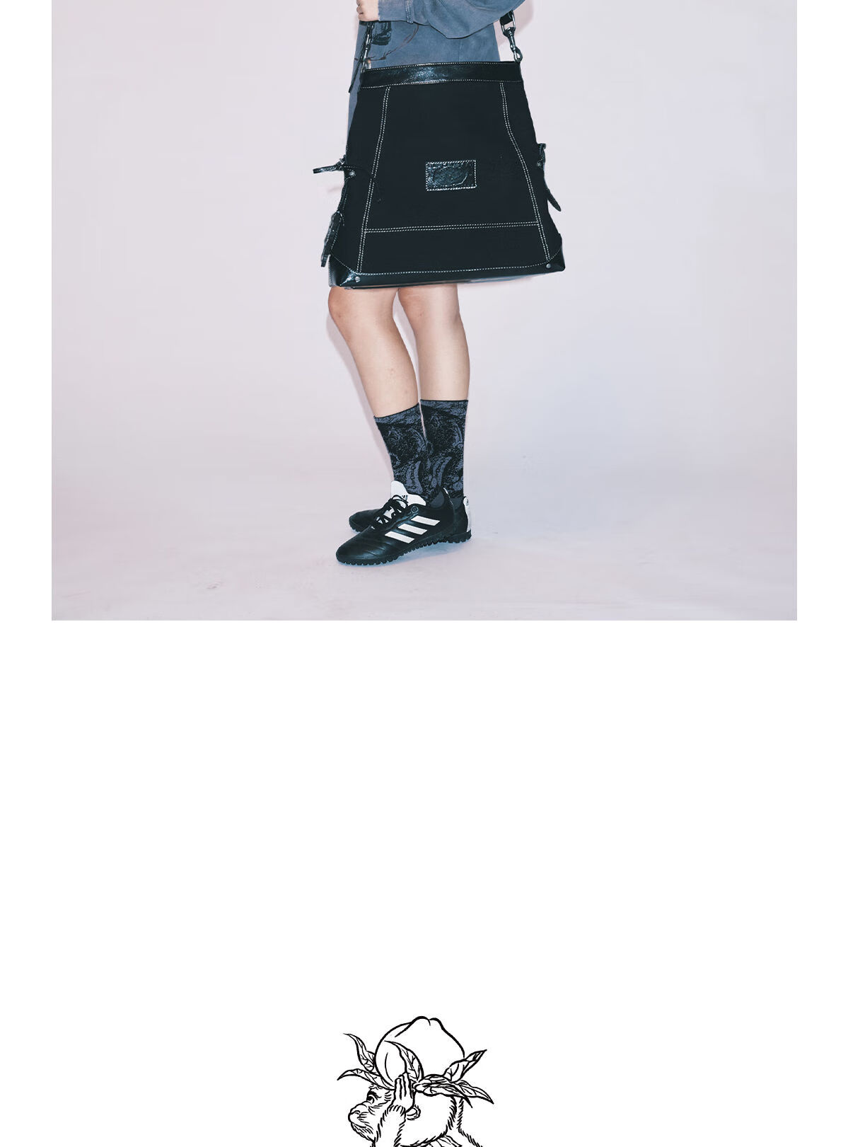 Black Myth Dual-Use Shoulder Crossbody Bag Wukong Style Commuter Lightweight Casual Backpack 8