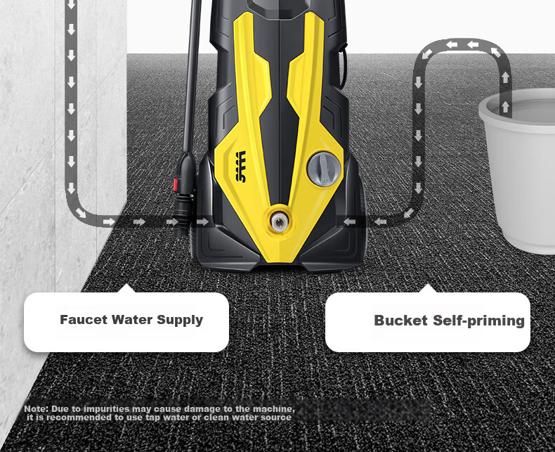 3AAA Car Wash Machine, 220V Household High-Pressure Water Gun, Garden High-Pressure Washer, Car Cleaning Pump, High-Power Water Gun Tool 9