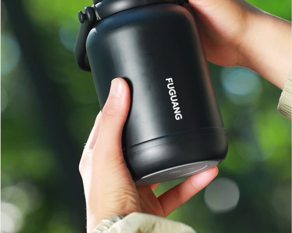 FGA Fuguang Large Capacity Insulated Cup, 316L Stainless Steel, for Men And Women, Dual-Use Sports Outdoor Water Bottle, Portable Straw Cup 9