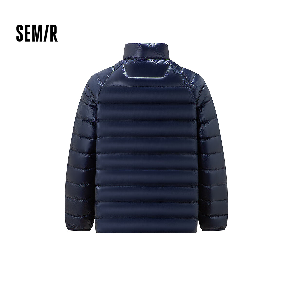 Semir Men's Winter 90% Down Lightweight Inner Jacket Couple Stand Collar Coat 101725113222