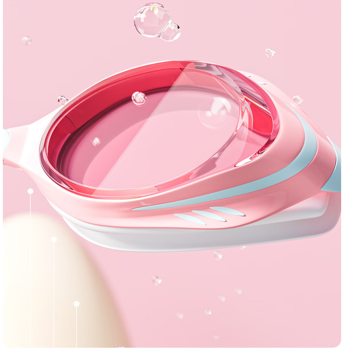 361° Children's Swimming Goggles for Boys And Girls, High-Definition Anti-Fog Waterproof Small Frame Clear Swimming Glasses Diving Equipment for Hot Springs 8