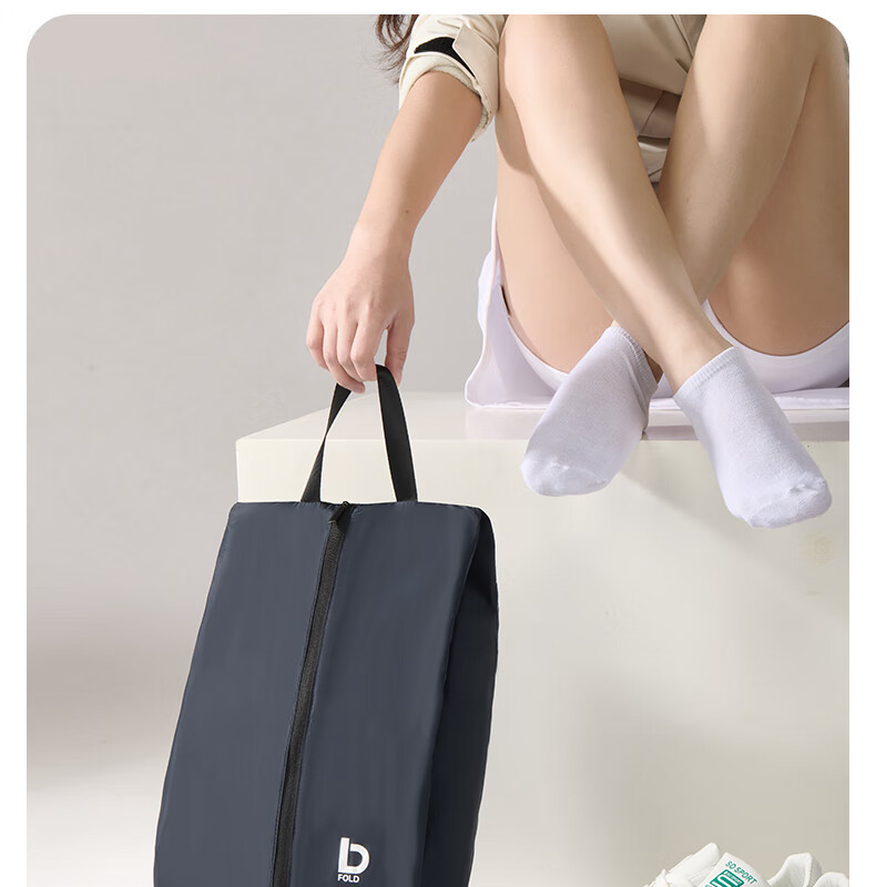 Etravel Shoe Storage Bag Portable Travel Waterproof Shoe Bag Large Capacity Luggage Business Trip 2-Pack Purple 11