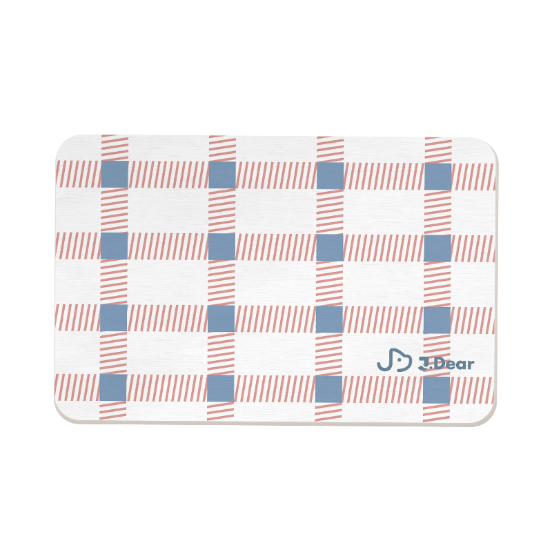 Flash Mat xJDear JD.com Co-branded Bathroom Absorbent Floor Mat Diatomaceous Earth Non-Slip Doorway Rug