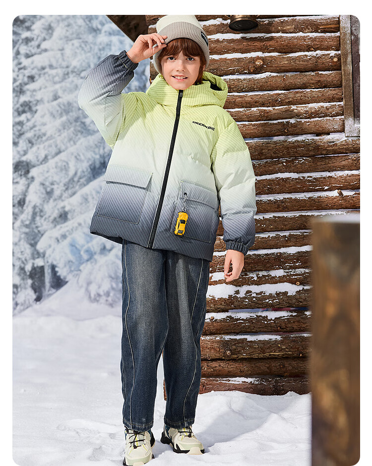 Balabala Kids Toy Down Jacket Boys Hooded Children's Clothing 2025 Winter Protective [Mall Same Style] 202425107101 6