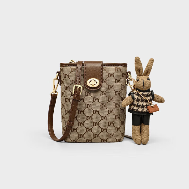 Aiqinghai Handbag, Women's Mini Crossbody Bag, Shoulder Bucket Bag, Luxury Brand, Birthday Mother's Day Gift, Practical Present for Mom