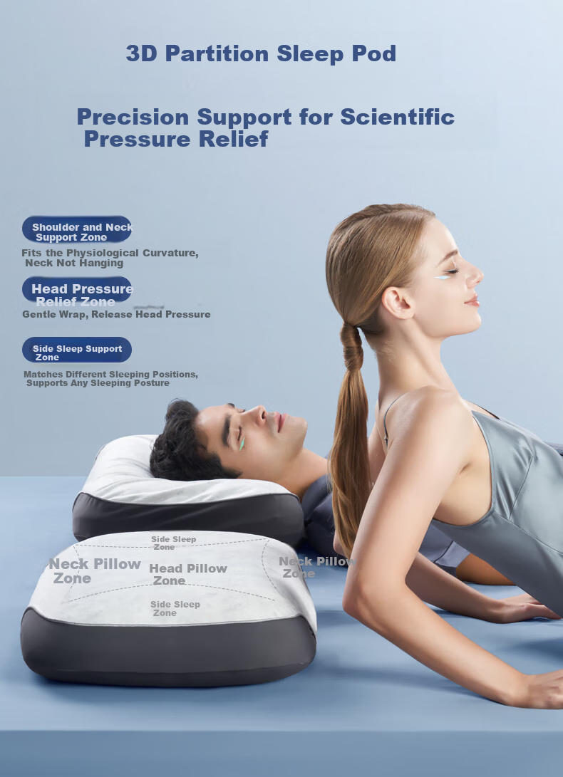 JaCe Memory Foam Pillow Spring Mattress Core Cervical Pillow Side Sleeping New Upgraded Anti-Snoring Adult-Specific Gift Box 14CM 10