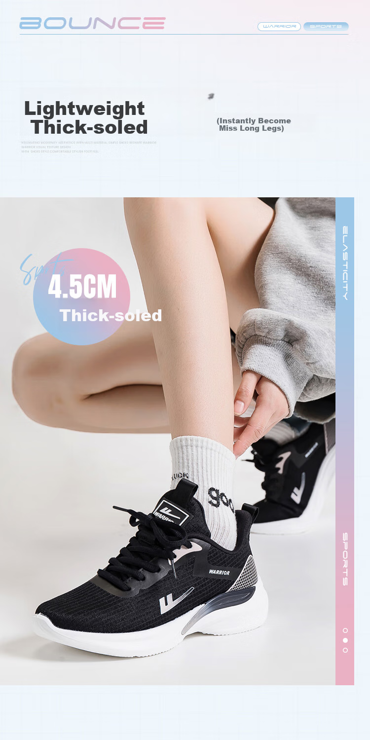 Huili Official Women's Shoes, Summer Breathable Mesh Sneakers for Women, 2026 New Style Women's Shoes, White And Blue, Size 39 5