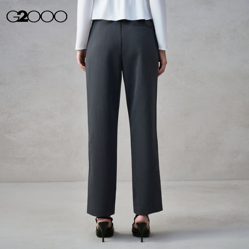G2000 Women's 2025 Autumn Winter Skin-Friendly Versatile Casual Straight-Leg Pants with Comfortable Stretch, Mall Style