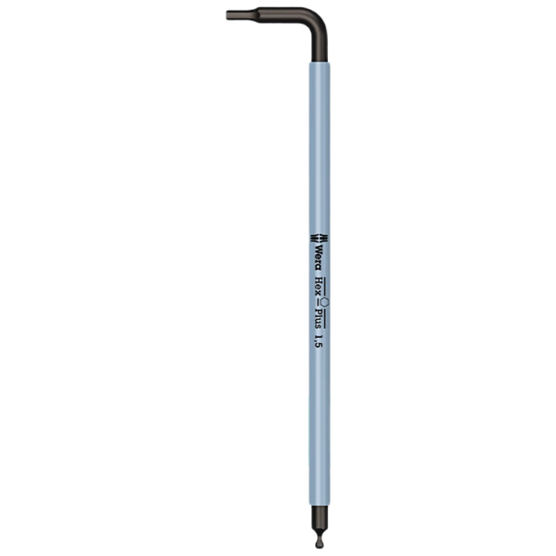 WERA Germany Hex Key Single 950 Extended Star Hex L-Shaped Wrench 1.5x90