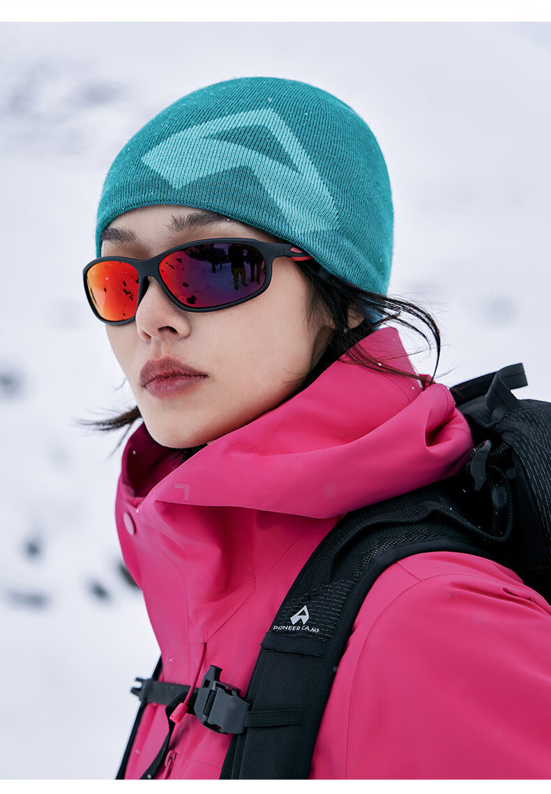 Toread Unisex Knitted Beanie Autumn Winter Outdoor Windproof Warm Wool Blend Fleece Lined Ear Protection Hiking Sports Hat 14