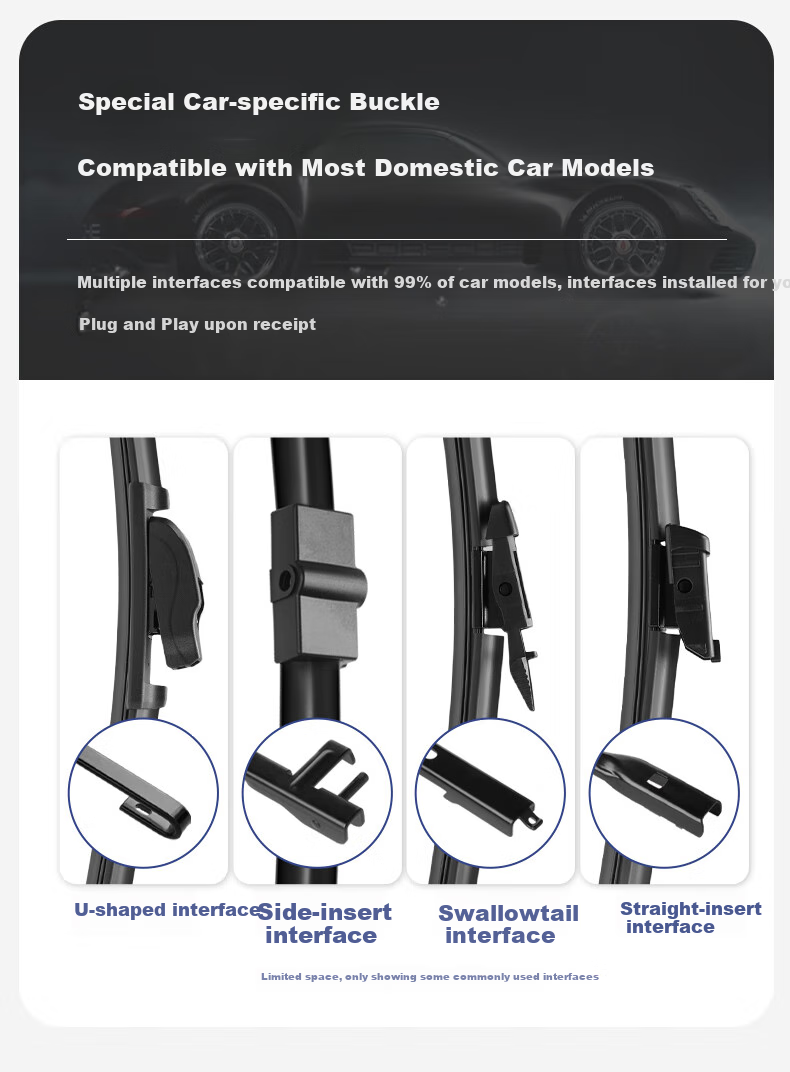 MAGNETI MARELLI Car Windshield Wipers, Quiet And Wear-Resistant Natural Rubber, Compatible with WEY VV7, All Years, 1 Pair 7