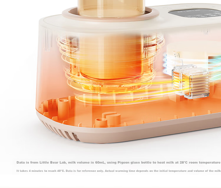 Bear Milk Shaker And Warmer, All-In Baby Automatic No-Water Milk Heating/Insulation/Defrosting Four-In J02E7 19
