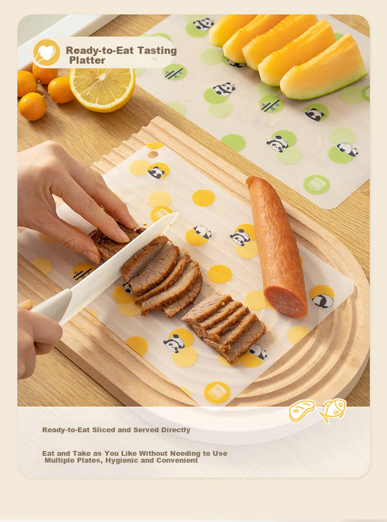 Easy Your Home Portable Antibacterial Plastic Cutting Boards, Large Size with 10 Pieces for Chopping Vegetables And Baby Food Preparatio 10