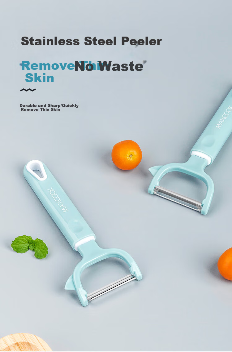Maxcook Peeler, Stainless Steel Peeling Knife, Melon Peeler, Vegetable And Fruit Knife, MCBF-105 1
