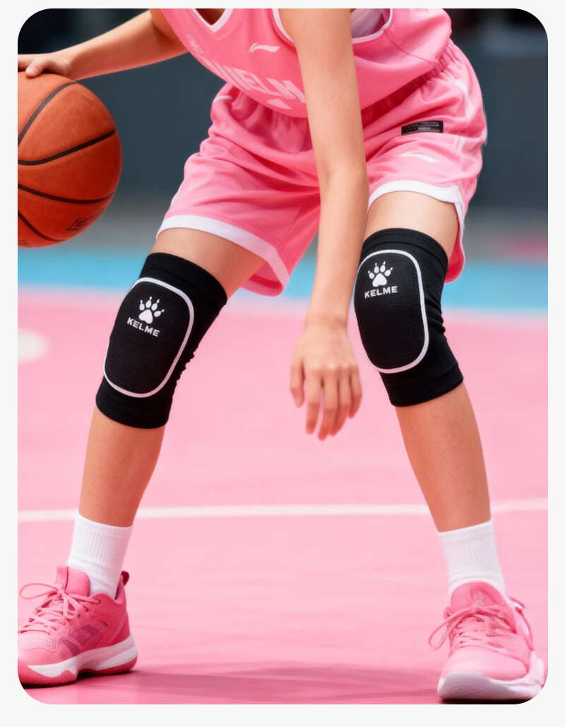 KELME Sports Knee Pads for Children, Specialized Protective Gear for Basketball, Dance, Soccer, Running, Roller Skating, Boys' Anti-Fall Knee Protection And Sports Equipment 9