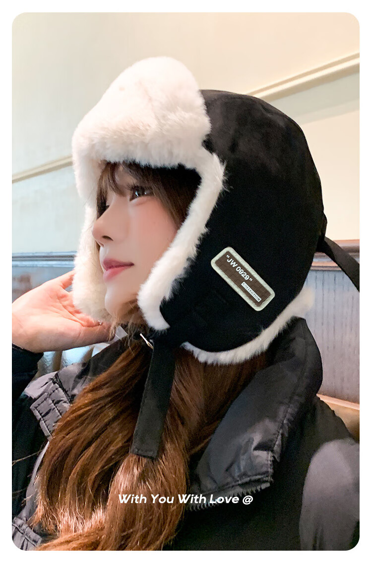 XUEXIMAN Women's Winter Retro Fashion Fleece Lined Outdoor Ear Protection Warm Bucket Hat 3