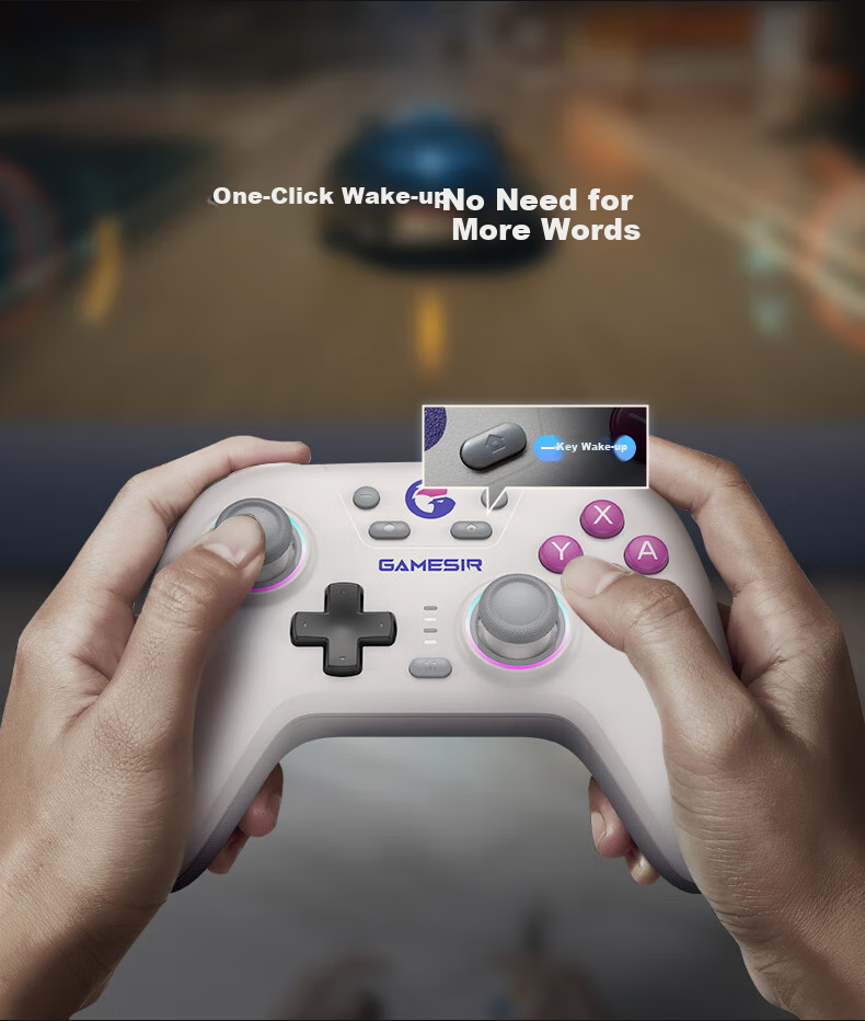 GAMESIR Qimingxing NS Version Switch 2 Motion Controller HD Vibration Steam Wireless Bluetooth Gamepad for PC Computer Mobile Phone Silk Song Pro Pokemon ZA 15
