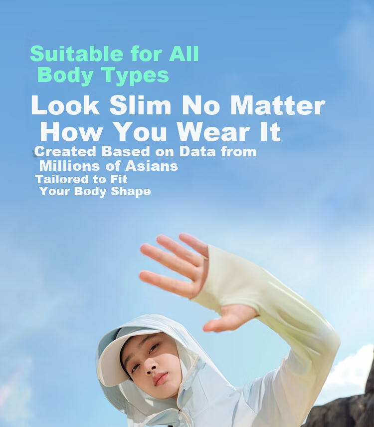 BOSIDENG Summer National Standard Sun Protection Clothing for Women, Short UV-Resistant Breathable Slim-Fit Lightweight Jacket UPF100 19