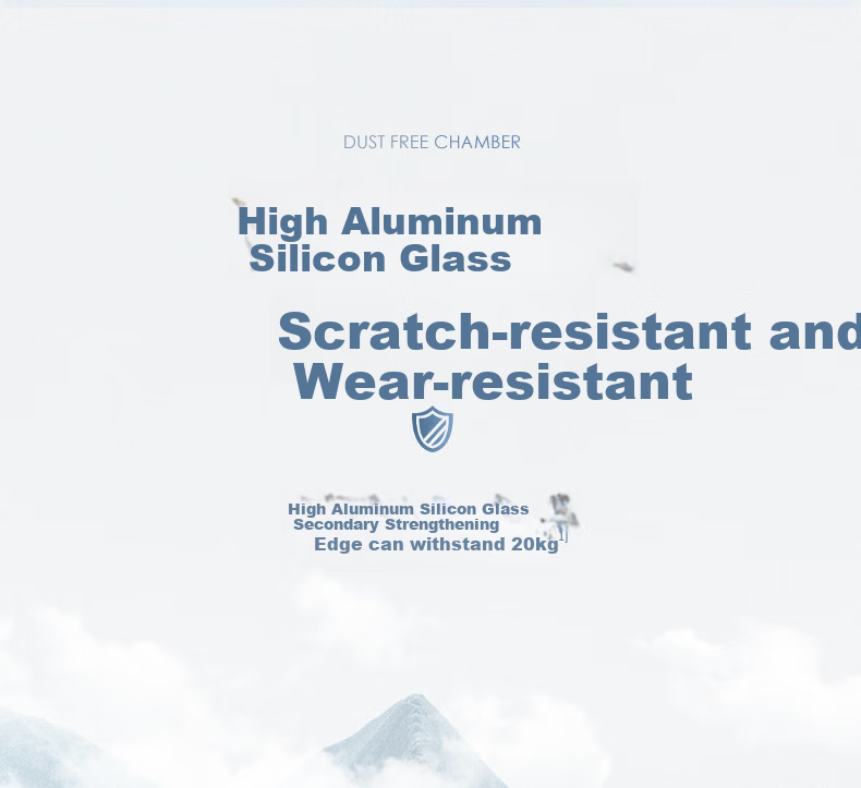 Lanxingxiansheng Tempered Glass Screen Protector for IPad Air 2026/2025/2024, Compatible with M4/M3/M2 Chips, 11-Inch Apple Tablet, HD Clear Anti-Fingerprint Dust-Free Quick Installation Film 6