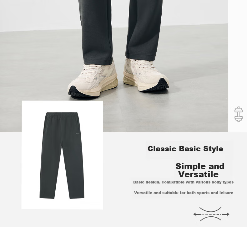361° Men's Pants, Spring And Summer New Style, Sports Trousers, Loose-Fitting Running Casual Five-Minute Straight-Leg Pants, 652534708-4 9