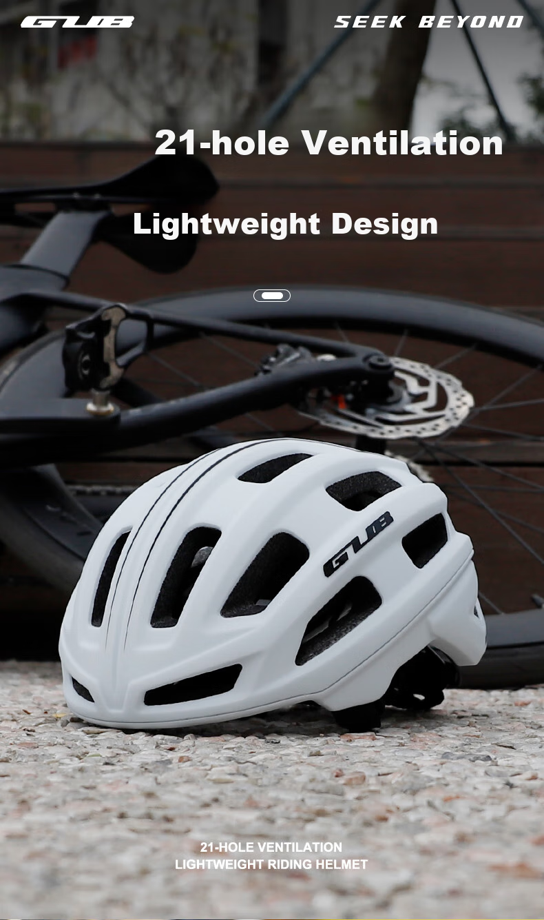 GUB Cycling Helmet, Lightweight One-Piece Molded Design, for Mountain And Road Bikes, Safety Helmet for Men And Women, Cycling Equipment D61 1