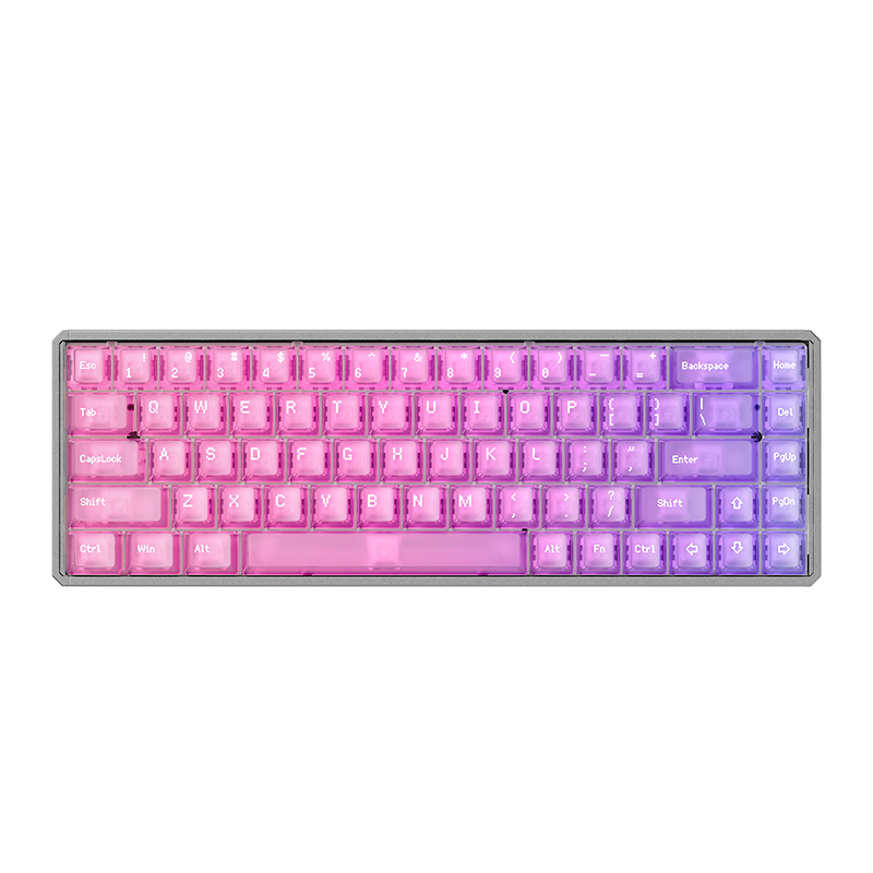 AKKO MOD68 Aluminum RT Gaming Mechanical Keyboard Custom Gasket Structure Wired 8K Polling Rate Aluminum Alloy 68-Key Layout Delta
