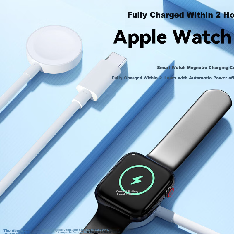 Беспроводное зарядное устройство Stiger для Apple Watch, MagSafe, 1 метр