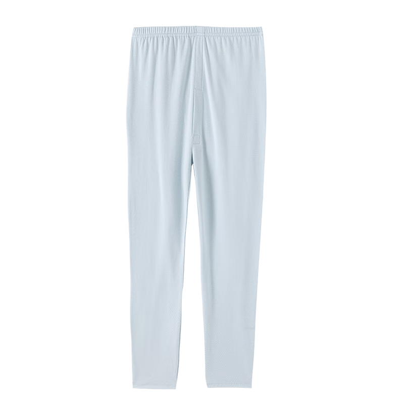 Dingguagua Boys' Thermal Cotton Long Johns Light Blue 130cm
