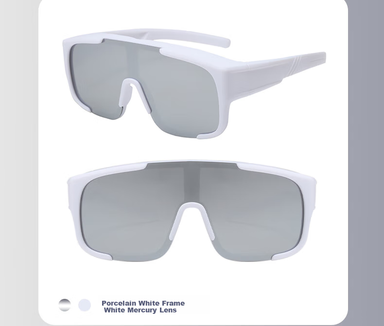 FOREVER Cycling Glasses, Large Frame for Myopia, UV Protection, Windproof, Dustproof, Day And Night Use, Protective Eyewear 16