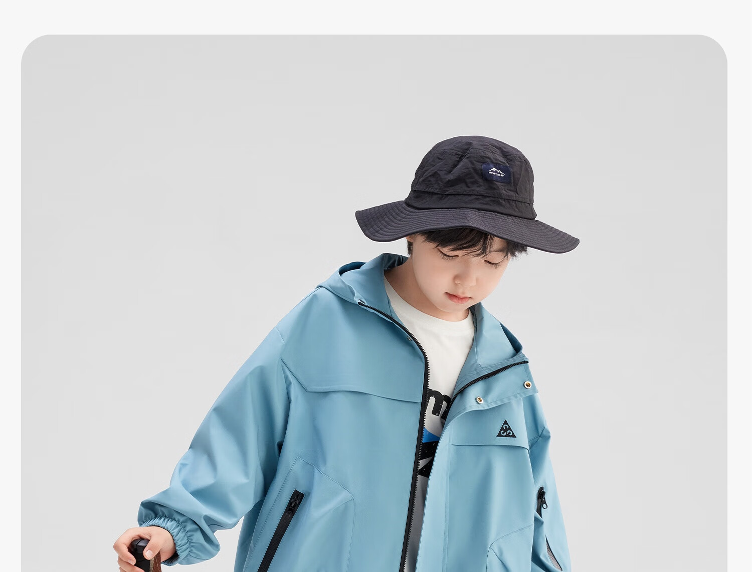 Zuo Xi Kids Children's Softshell Jacket 2025 New Autumn Boys Windproof Waterproof Coat Red 140 31