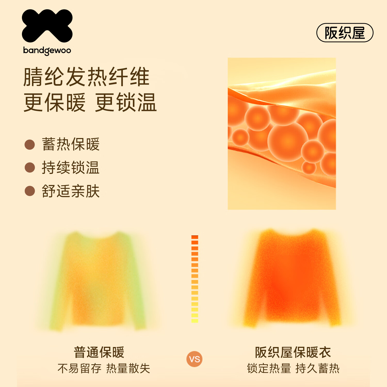 Bandgewoo Camellia Oil Moisturizing Thermal Underwear Women's Wool Autumn Shirt and Pants Set Slim Fit Thin Base Layer for Fall and Winter