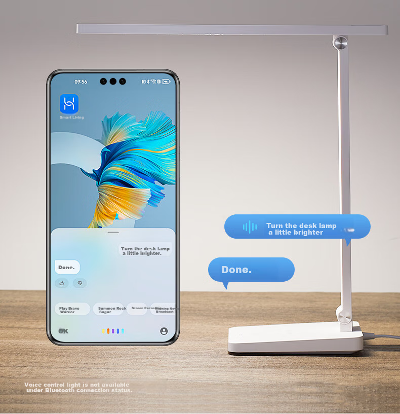 Hongmengzhixuan Dalun Eye-Protection Study Desk Lamp AAAA Grade Dorm Bedside Smart Eye-Care Lamp with WiFi And Bluetooth Dual Control 14