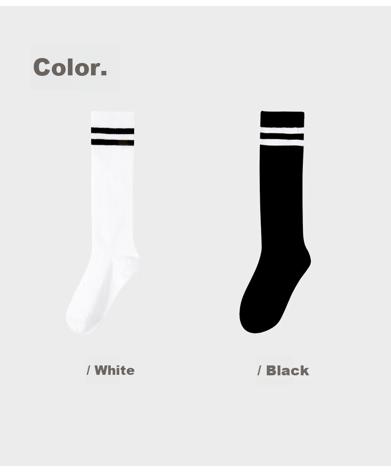 Babi Children's Mid-Calf Socks for Girls, Thin Mesh Long Socks, Spring And Autumn Half-Calf Socks, Kids' Cotton Socks, Preppy Style 11