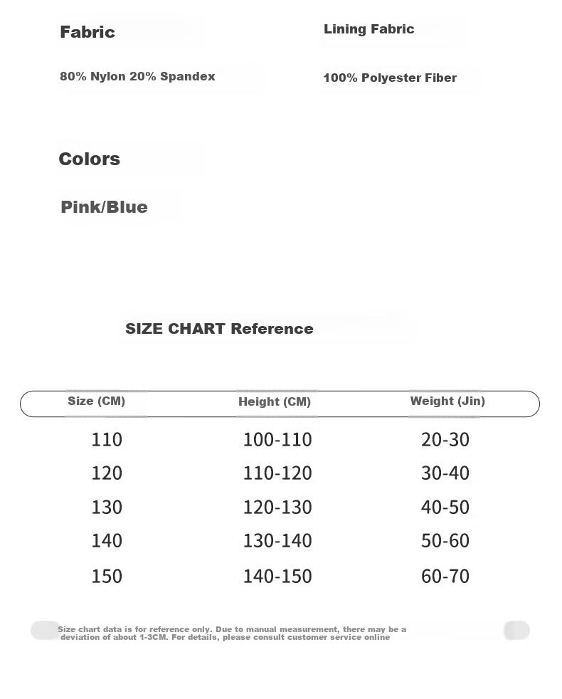 Li-Ning Children's Swimsuit, Girls' Two-Piece Set, Comfortable And Breathable, for Beach, Hot Springs, And Swimming 14