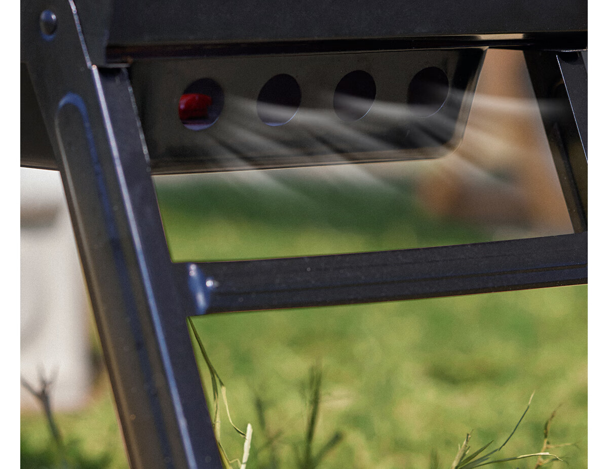 CAMELJEANS Portable Home BBQ Grill Folding Charcoal Grill Camping Commercial Charcoal Barbecue Rack - Without Side Panels 13