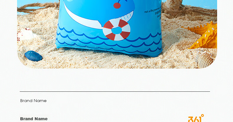361° Adult Floating Sleeve Swimming Arm Rings Water Sleeves Swimming Equipment Beginner Swimming Arm Rings Inflatable Floating Sleeves 6