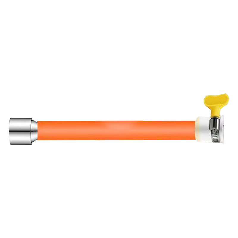 KEGOO Faucet Extender Splash-Proof Extension Pipe Connector Universal Rotatable Flexible Hose Nozzle Cover 30cm K5119