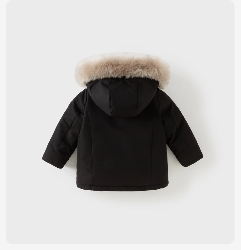 DAVE & BELLA Kids Down Jacket Unisex Three-Proof Down Coat Baby Winter Wear 2