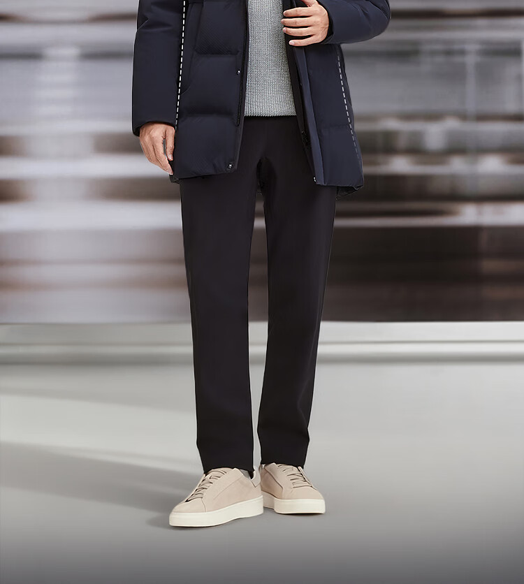 BOSIDENG 25-Year Winter Men's Thickened Hooded Loose Mid-Length Business Versatile Mall-Style Down Jacket 2