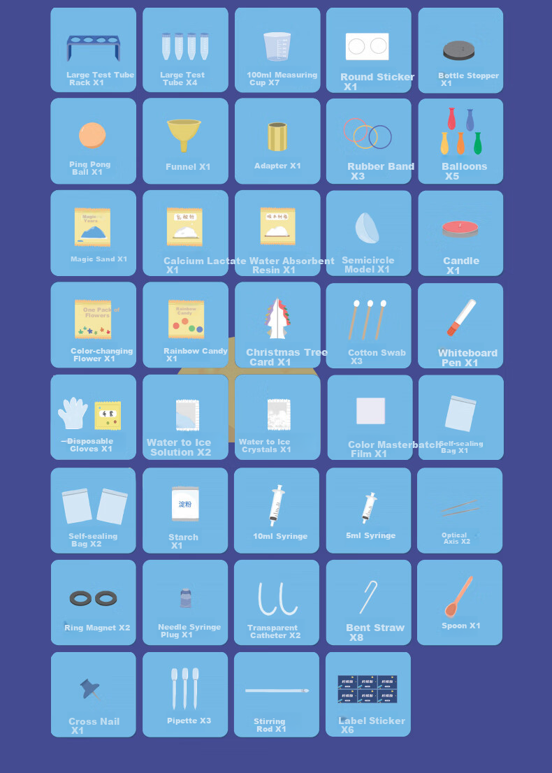 Muzhike Science Experiment Kit with 600 Fun Activities, Birthday Gift for Boys And Girls Aged 4-15, DIY Crafts 12