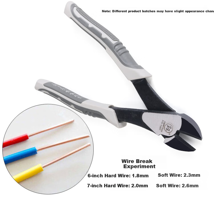 Jian Fukuoka Tools European Style Labor-Saving Multifunctional Diagonal Cutting Pliers, Industrial-Grade Multi-Purpose Side-Cutting Pliers, Diagonal Pliers 5