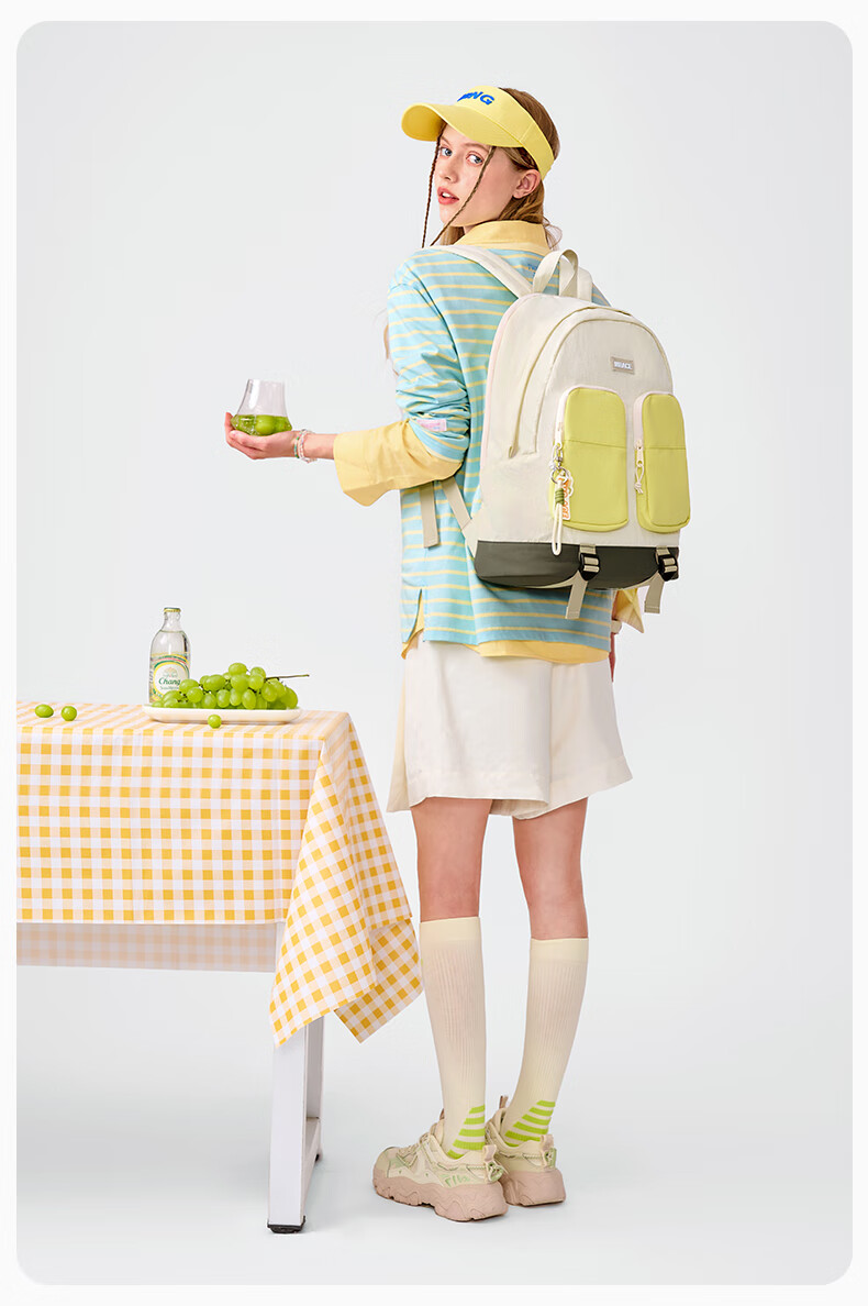 Mr.ace Homme Light Drinking Series Outdoor Casual Backpack for Middle And High School Students, Lightweight Large Capacity Laptop Backpack for Me 3