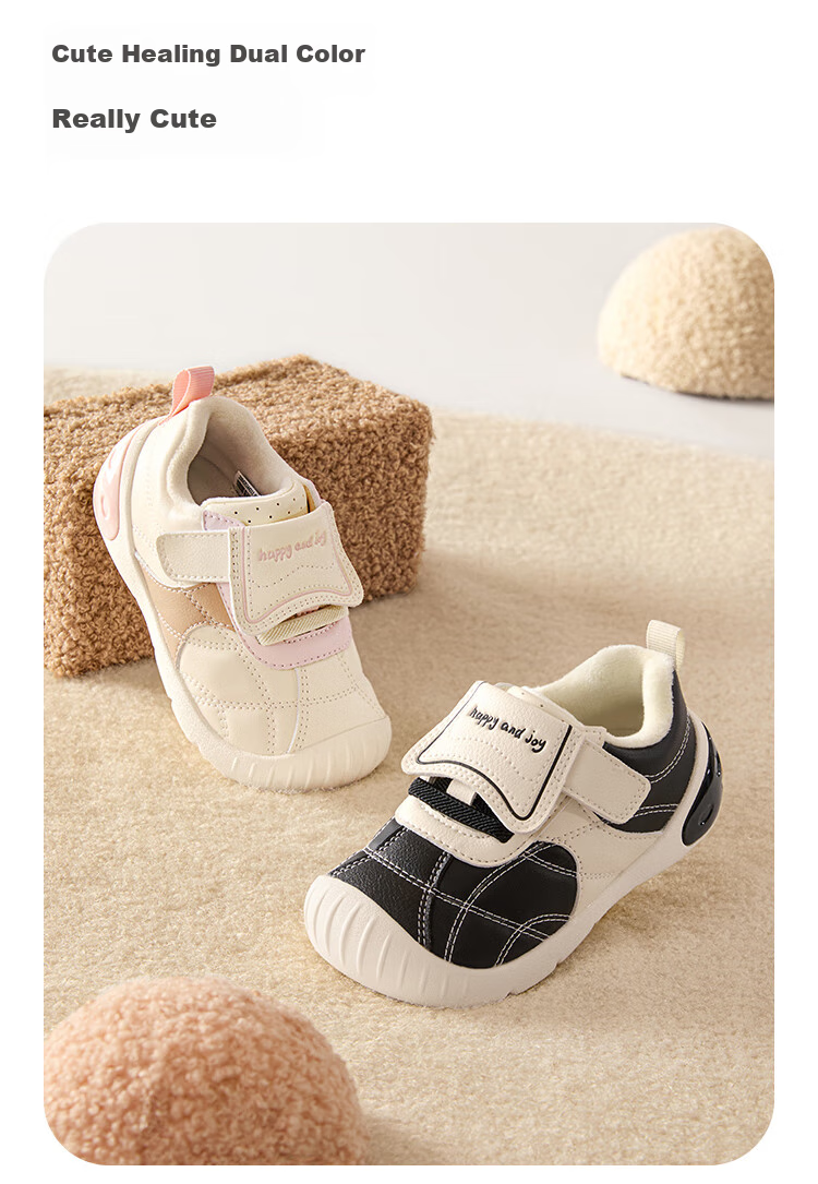 BALABALA Toddler Walking Shoes Baby Shoes Boys Girls Baby Shoes Anti-slip 2025 Autumn Winter Sports Shoes 208425144211 11