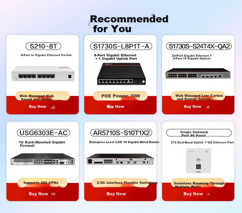 HUAWEI S1730S-L8T Full Gigabit Switch with 8 Gigabit Ethernet Ports, Small Home And Enterprise-Grade Network Splitter, Replacement for S1700-8G 1