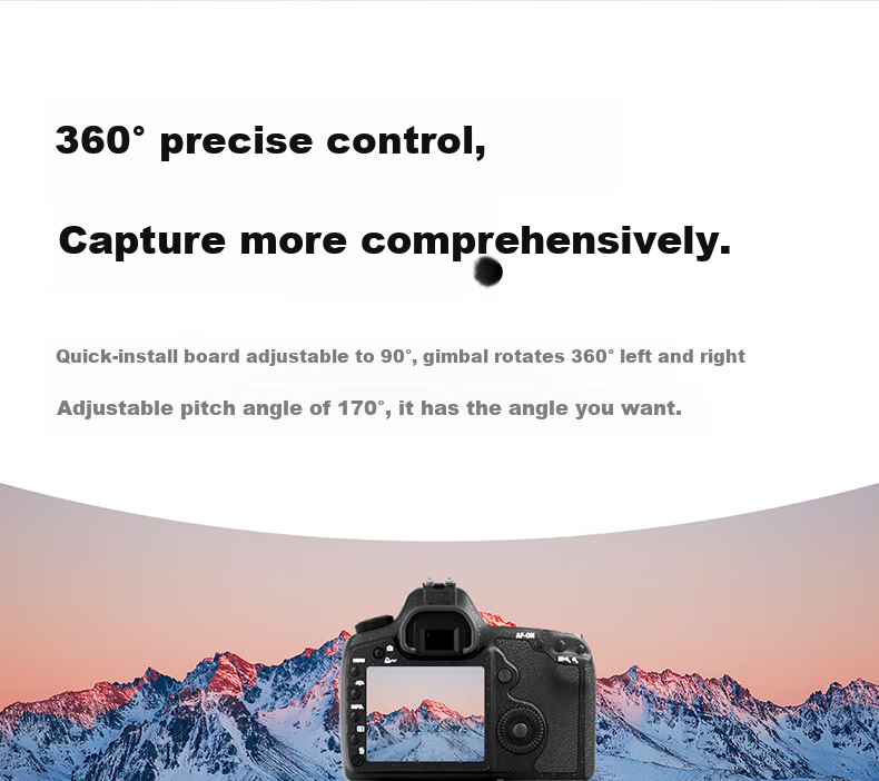 Zhuoer KF126 Camera Tripod, Live Streaming Stand, Tripod, Phone Mount, Multifunctional Photography, Mirrorless Camera Shooting, Suitable for Canon, Sony, Fuji, Nikon, Floor-Standing Portable Outdoor 11