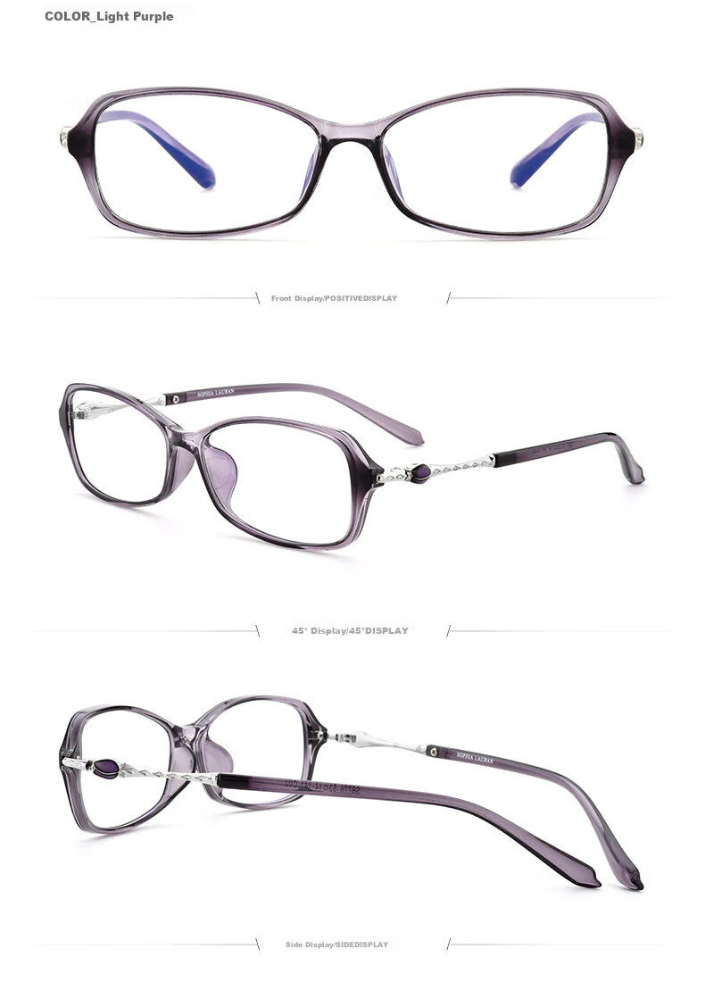 BUZZ Anti-Blue Light Reading Glasses for Women, Fashionable Ultra-Light Imported Lenses, High-Definition Presbyopic Glasses for Elderly, Genuine Comfortable School Supplies 13